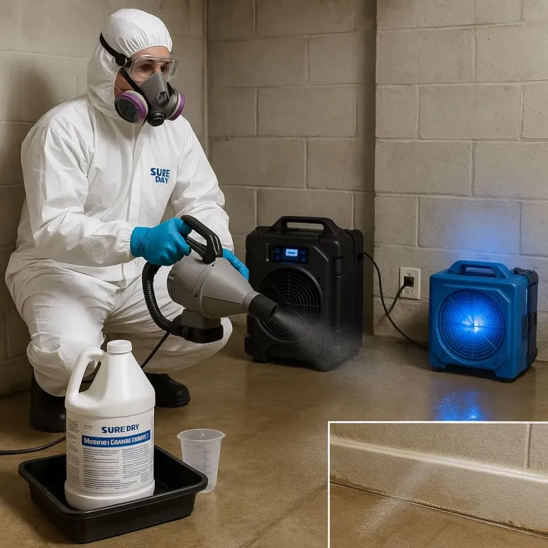Sanitization and Odor Removal process in Goodland, IN