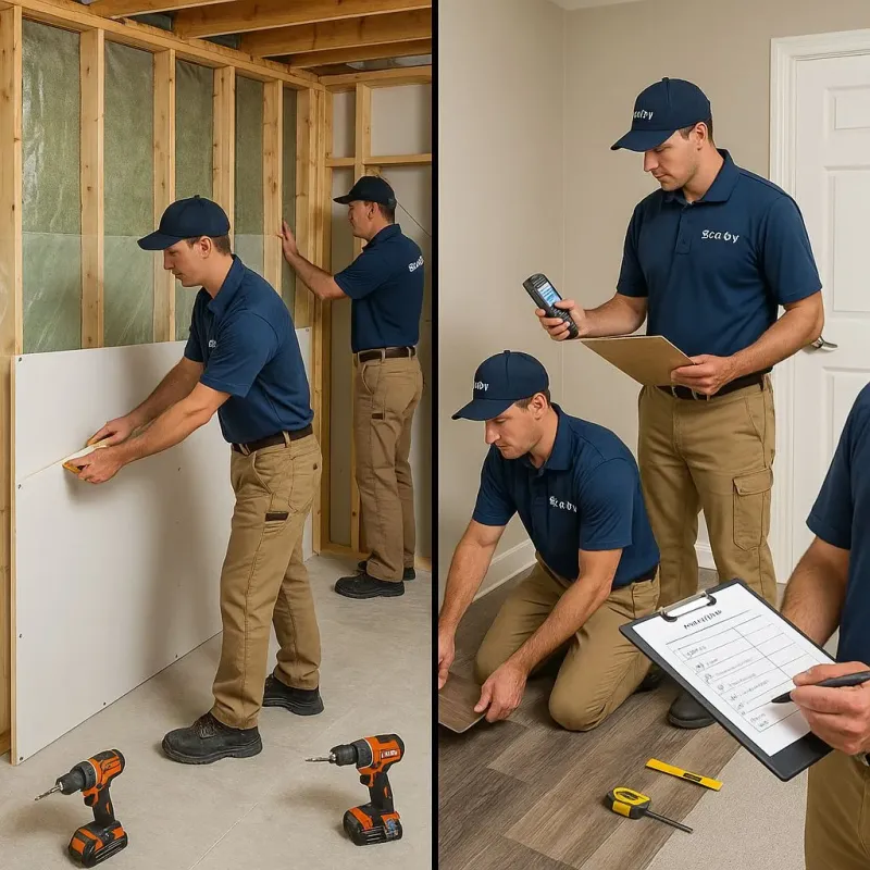 Repairs and Reconstruction process in Goodland, IN